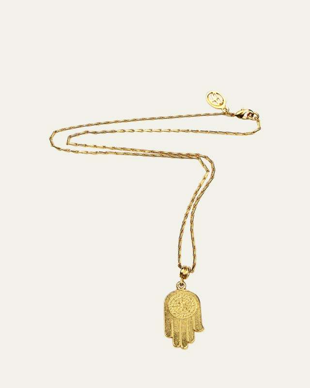 Hamsa Pendant Necklace